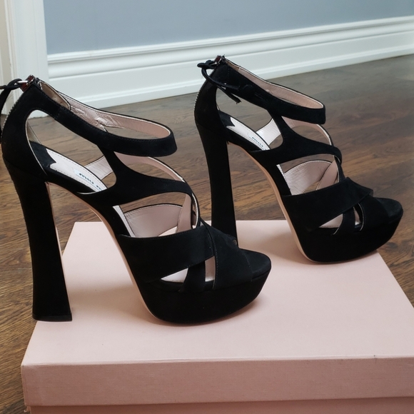 AUTHENTIC MiuMiu Sandals - Picture 3 of 8